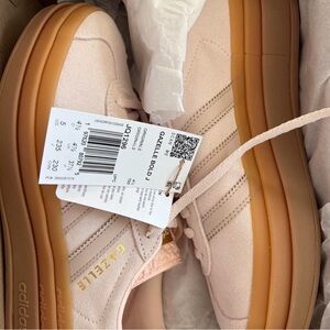 Adidas Pink Gazelle with Bold Sole